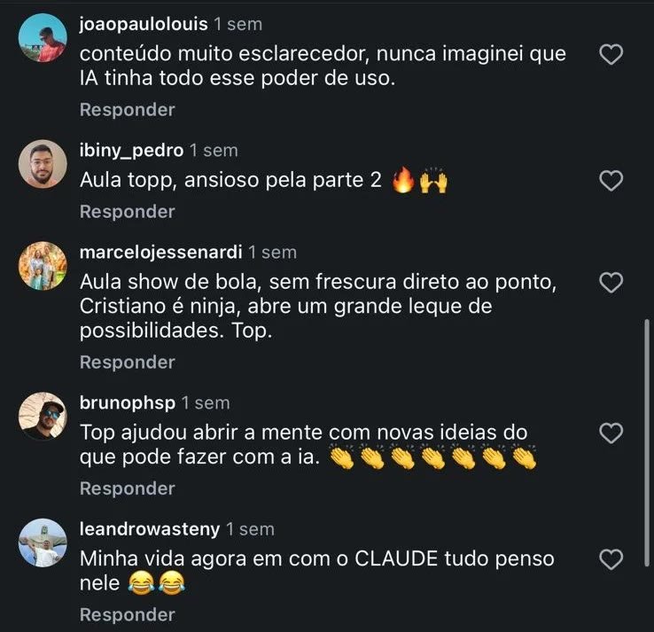 Depoimento de aluno 2