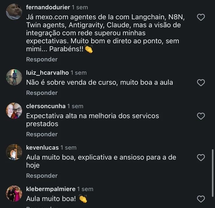 Depoimento de aluno 4