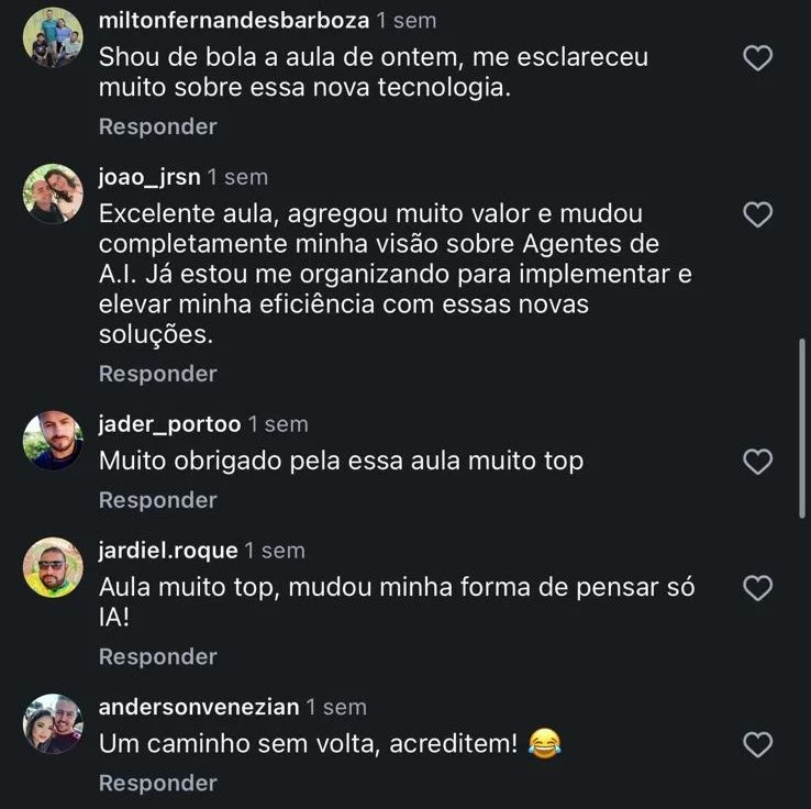Depoimento de aluno 6